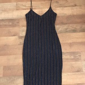 Black rainbow dress